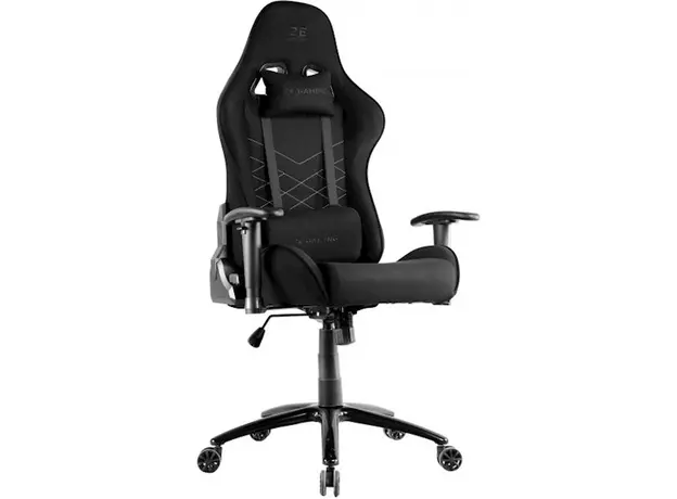 სათამაშო სავარძელი 2E 2E-GC-BUS-GR Gaming Chair Bushido Dark Grey, 3 image