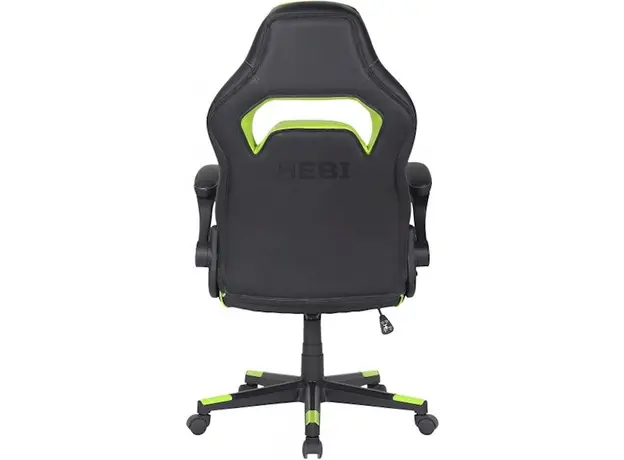 სათამაშო სავარძელი 2E 2E-GC-HEB-BK Gaming Chair Hebi Black/Green, 4 image