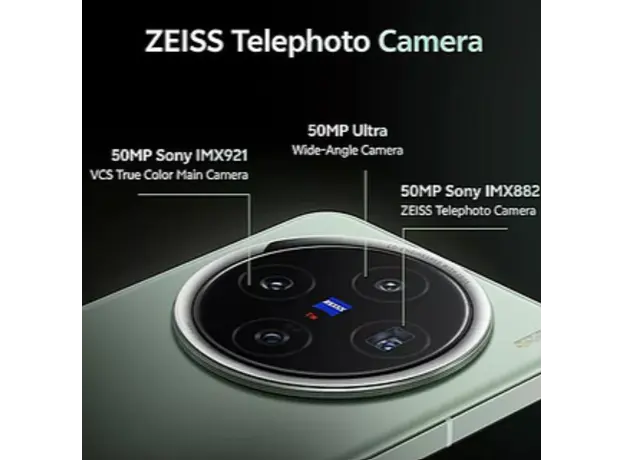 მობილური ტელეფონი Vivo X200 16+512GB Green, 3 image