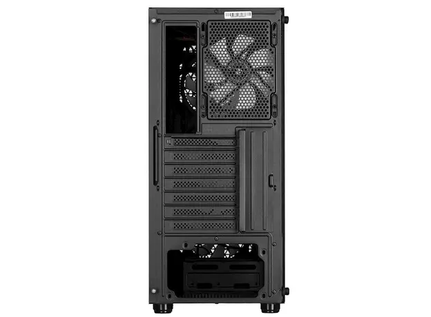ქეისი 2E G338 HEXAGON, Mid-Tower, ARGB, Gaming PC Case, Black, 3 image