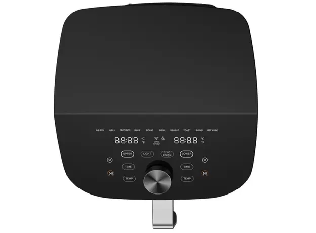 აეროგრილი Midea MF-CY110A, 1850W, 11L, Air Fryer, Black, 7 image