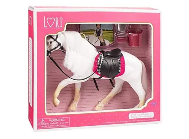 ცხენის ფიგურა LORI CAMARILLO WHITE HORSE, 3 image