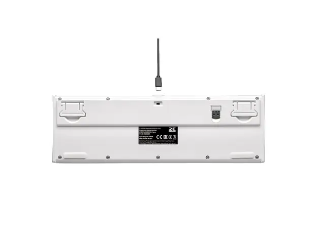 კლავიატურა 2E 2E-KG360UBK Gaming KG360 Wireless Keyboard, RGB, Black, 4 image