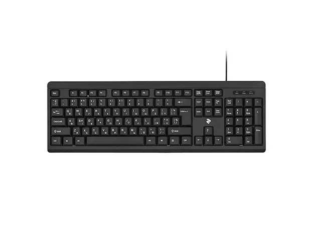 კლავიატურა + მაუსი 2E MK401 Combo USB Black, 2 image