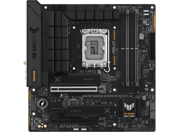 დედა დაფა Asus TUF Gaming B760M-PLUS D4 (90MB1DI0-M0EAY0), 3 image