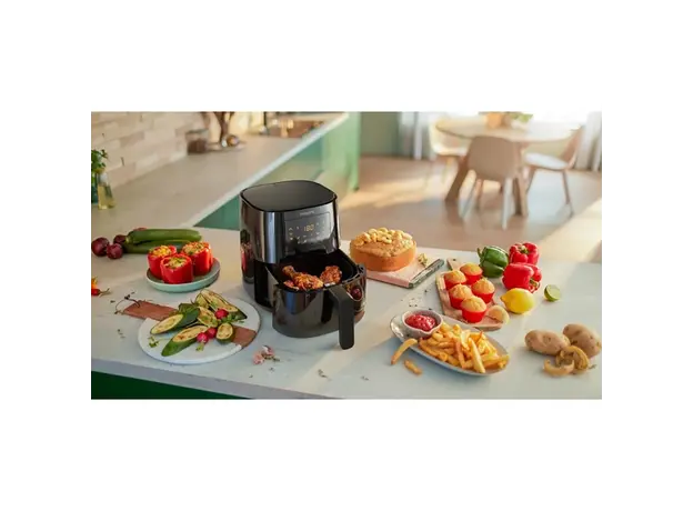 აეროგრილი Philips HD9252/90, 1400W, 4.1L, Air Fryer, Black, 4 image