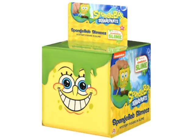 სპანჯბობის გმირები SpongeBob SquarePants - Slime Figure Blind Cube