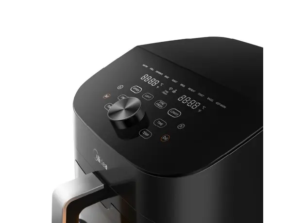 აეროგრილი Midea MF-CY110A, 1850W, 11L, Air Fryer, Black, 8 image