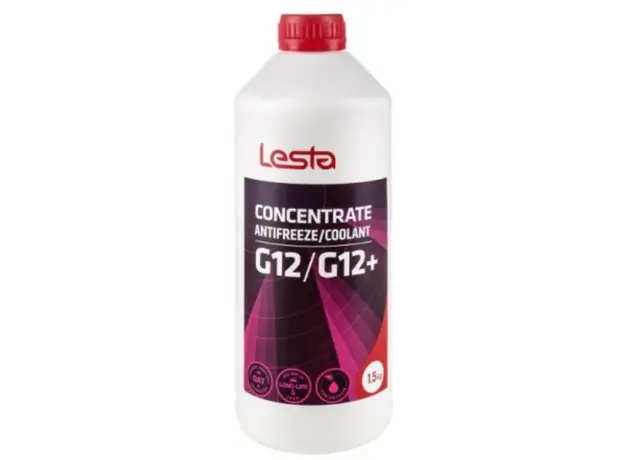 ანტიფრიზი LESTA CONC. (G12+, RED) 1,5kg