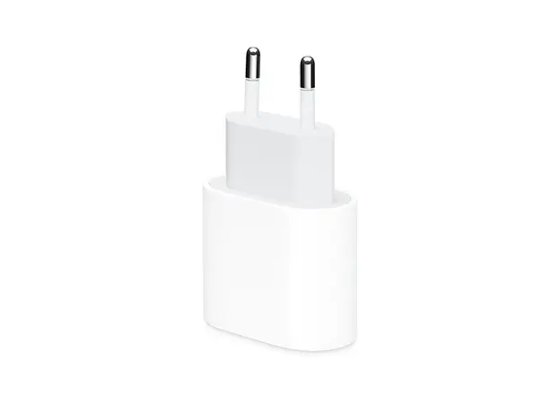 მობილურის დამტენი Apple 20W USB-C Power Adapter (MHJE3ZM/A) White, 3 image