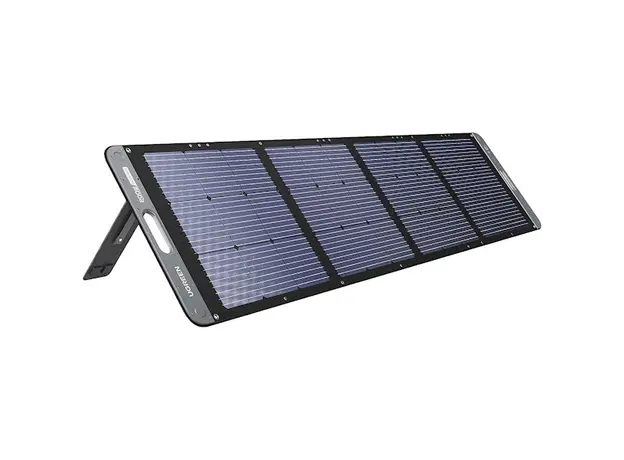 პორტატული დამტენი მზის ენერგიით UGREEN SC200 (15114), 200W, Solar Power Bank, Black, 2 image