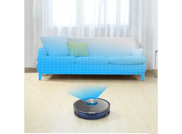 რობოტი მტვერსასრუტი მშრალი და სველი წმენდით ILIFE A10s Laser Navigation Robotic Vacuum & Mop with APP Control, 7 image