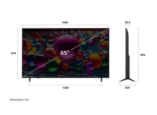 ტელევიზორი LG 65UA75009LA.AMCN, 5 image