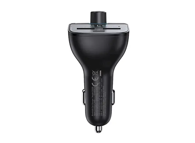 მობილურის დამტენი UGREEN CD229 (80910) Bluetooth Car Charger BT5.0, PD, QC3.0, USB Flash Drive, TF, Black, 3 image