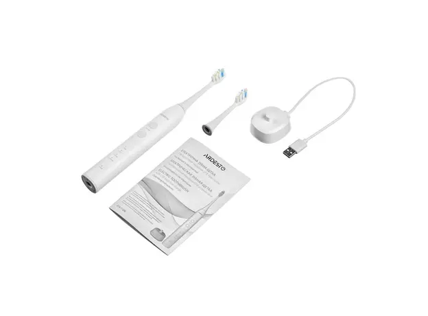 კბილის ელექტრო ჯაგრისი Ardesto Electric Tooth Brush ETB-112W white, 3 image