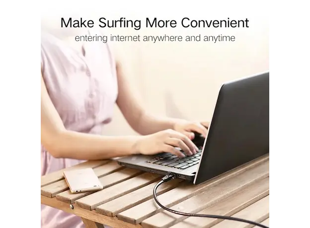 ქსელის კაბელი UGREEN NW102 (20165) Cat6 Patch Cord UTP Lan Cable, 15m, Black, 7 image