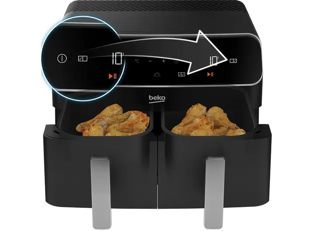 აეროგრილი Beko FRL 5388 B, 4 image