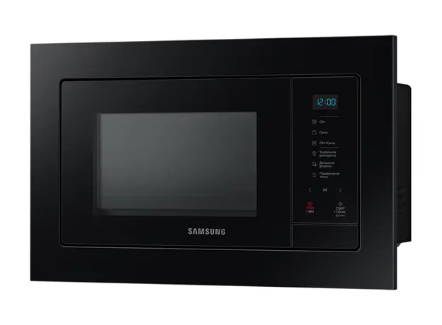 მიკროტალღური ღუმელი SAMSUNG MG23A7118AK/BW, 3 image