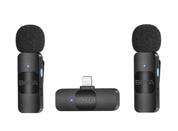 მიკროფონი Boya BY-V2 Ultracompact 2.4GHz Wireless Microphone System, 3 image