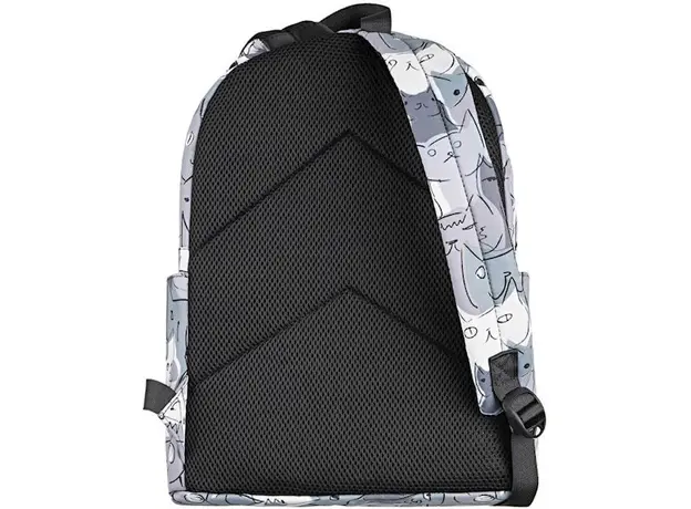 ლეპტოპის ჩანთა 2E BPT6114GC 13″ Backpack, TeensPack Cats, Gray, 3 image
