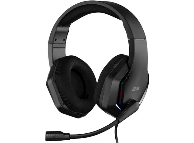 ყურსასმენი 2E HG315 Gaming Headset, Wired, RGB, USB, Black, 3 image