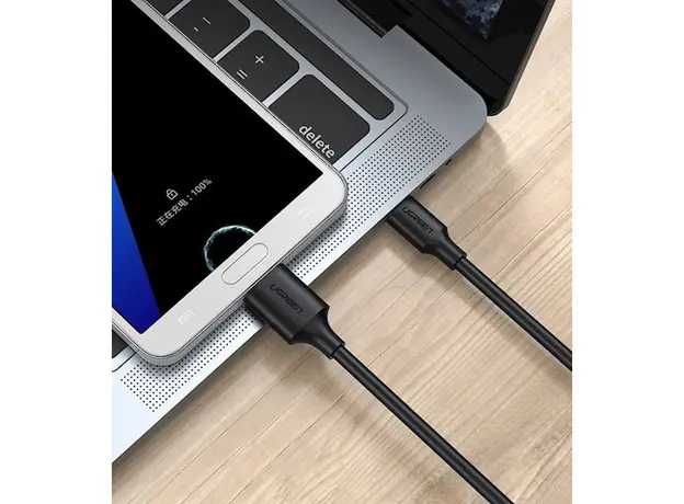 Micro-B USB კაბელი UGREEN US312 (20103) Type-c to Micro B USB 3.0 to USB-C Cable 1M, 5 image