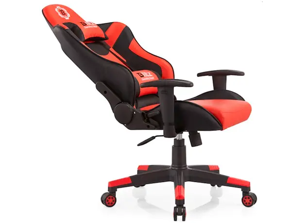 სათამაშო სავარძელი Furnee SK8817, Gaming Chair, Black/Red, 5 image