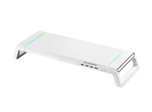 მონიტორის სადგამი 2E GAMING Monitor stand 2E-CPG-007 White, 3 image