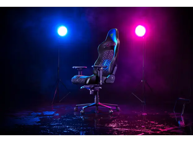 სათამაშო სავარძელი RAZER Gaming chair Enki Black/Green, 8 image