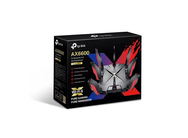 როუტერი TP-Link Archer GX90 AX6600 Tri-Band Wi-Fi 6 Gaming Router, 4 image
