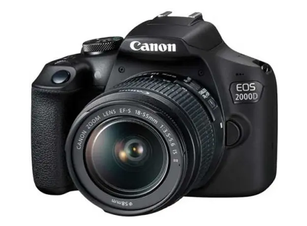 ფოტოაპარატი Canon EOS 2000D+  LENS  18-55 IS STM KIT, 3 image