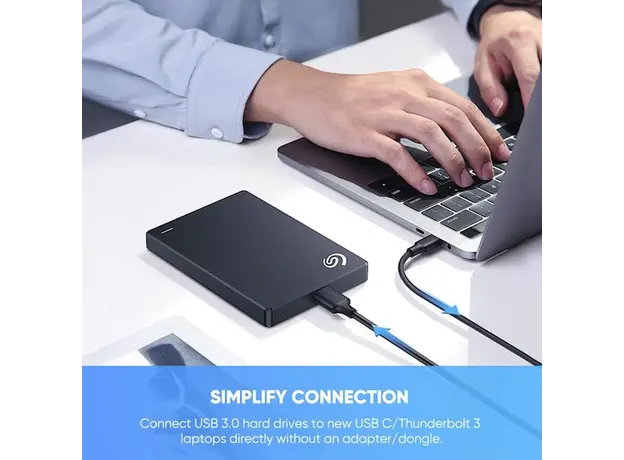 Micro-B USB კაბელი UGREEN US312 (20103) Type-c to Micro B USB 3.0 to USB-C Cable 1M, 7 image