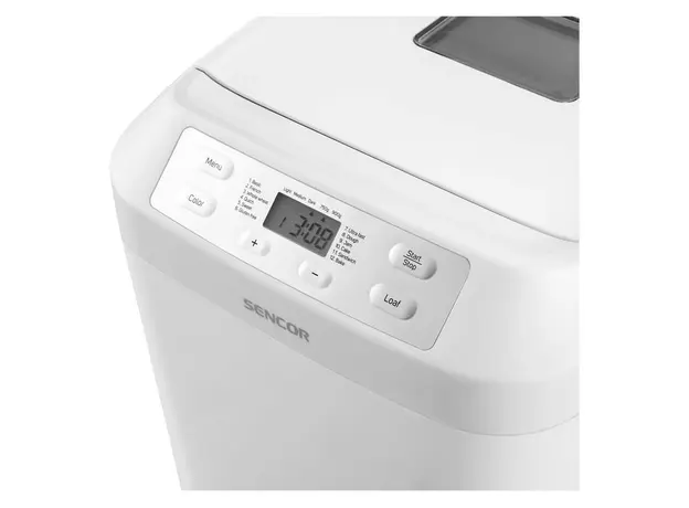 პურის საცხობი აპარატი SENCOR SBR 1040WH BREAD MAKER, 6 image