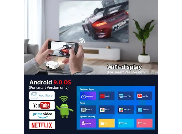 პროექტორი BYINTEK K45, 5 image