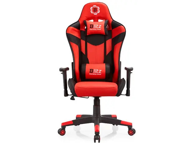 სათამაშო სავარძელი Furnee SK8817, Gaming Chair, Black/Red