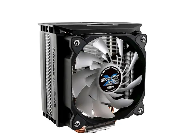 ქულერი Zalman CPU cooling system CNPS10X OPTIMA II Black RGB LED LGA2066,2011-V3,2011,115X,1366,*1700 (ZM-1700MKD), AM4,AM3+,AM3,FM2+,FM2, 120mm,TDP180W