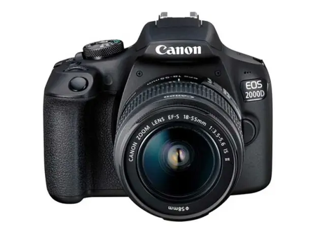 ფოტოაპარატი Canon EOS 2000D+  LENS  18-55 IS STM KIT, 2 image