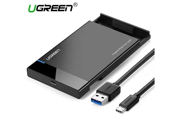 მყარი დისკის ქეისი UGREEN US221 (50743) 2.5 inch Hard Dish box Type C Port