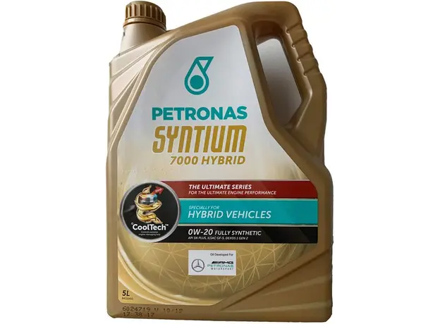 ზეთი PETRONAS SYNT. 7000 HYBRID 0W20 5L