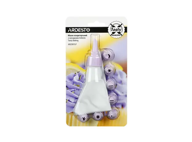 კრემის ტომარა ARDESTO Mousse Cream Sack, lilac, plastic, 3 image