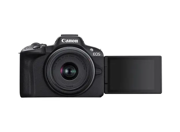 ციფრული ფოტოაპარატი Canon EOS R50 Mirrorless Camera with 18-45mm Lens (Black), 6 image