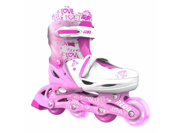საბავშვო როლიკები 2 IN 1 NEON COMBO CYBER SKATES NT31P4 (34-37), 3 image