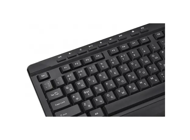 კლავიატურა მაუსი 2E MF410 Wireless Mouse + Keyboard Kit Black, 5 image