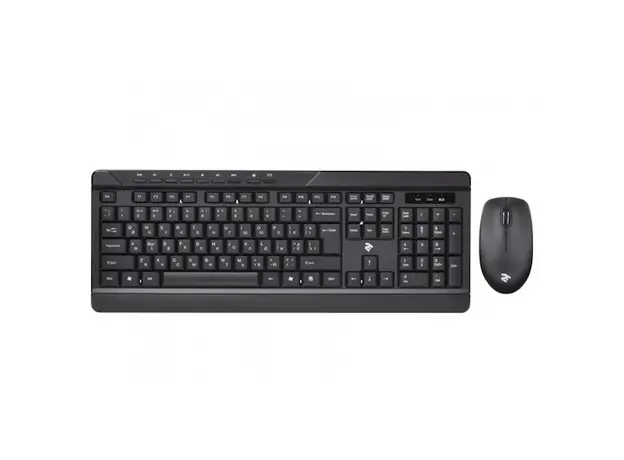 კლავიატურა მაუსი 2E MF410 Wireless Mouse + Keyboard Kit Black