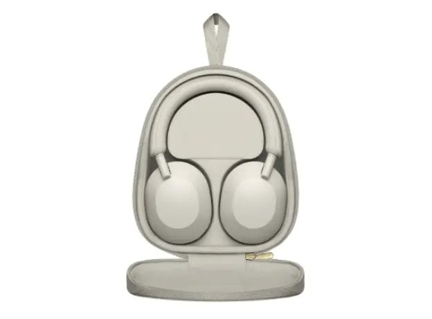 ყურსასმენი Sony WH1000XM5 WIRELESS NOISE CANCELLING HEADPHONES Silver (WH1000XM5/SME), 6 image