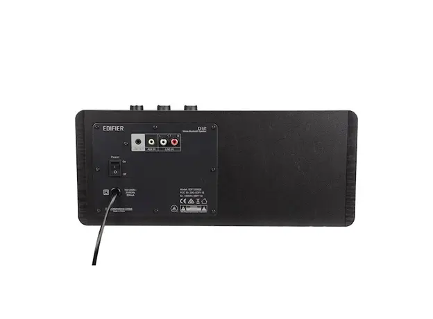დინამიკი EDIFIER D12 Bluetooth Integrated Desktop Stereo Speaker 70 W Black, 5 image