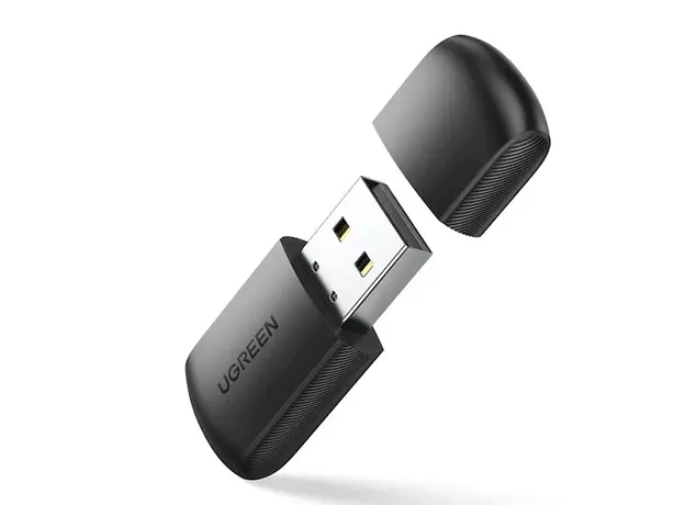 USB ადაპტერი Ugreen CM448 (20204), 2.4GHz, External Network Adapter, Black, 2 image