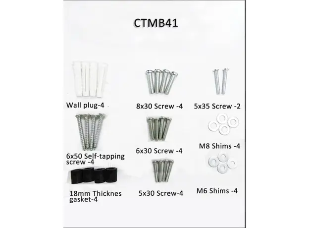 ტელევიზორის საკიდი  Allscreen universal LCD  LED  TV Bracket CTMB41  32-60 ინჩი, 4 image