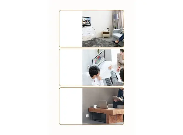 ინტერნეტის როზეტი UGREEN NW144 (80180) Wall Socket internet RJ45 Wall Plate Single Port საფარი, 8 image