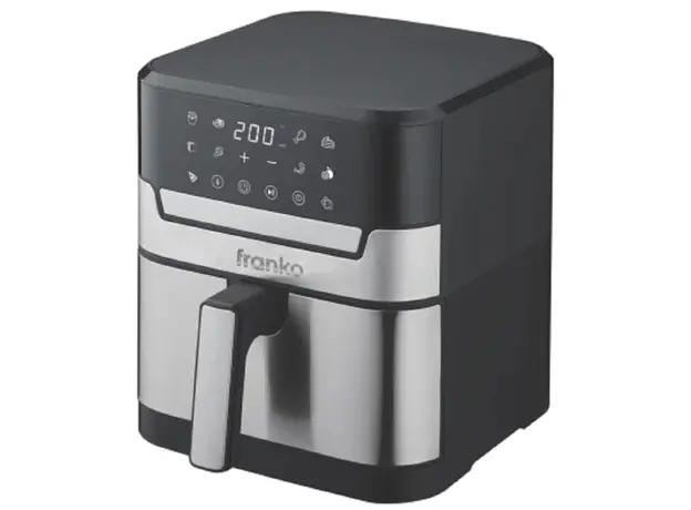 აეროგრილი Franko FAF-9027, 1800W, 8L, Air Fryer, Black/Silver, 3 image